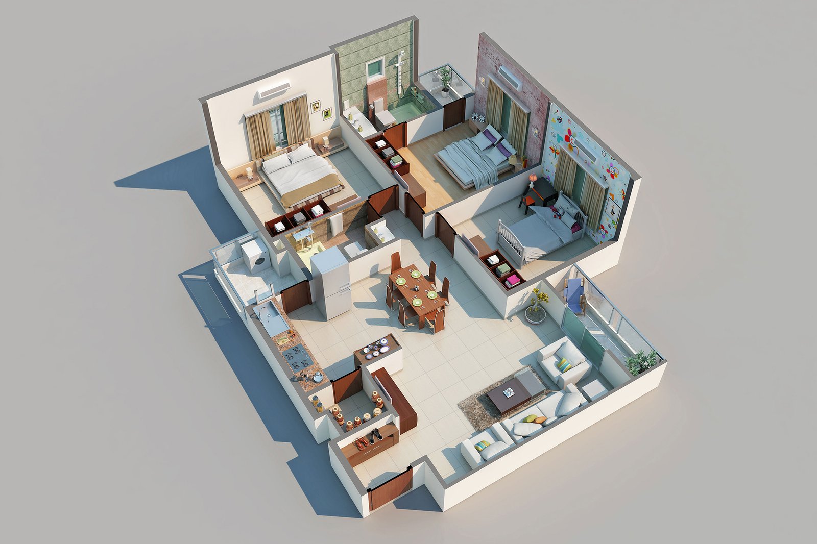 3D Floor Plan